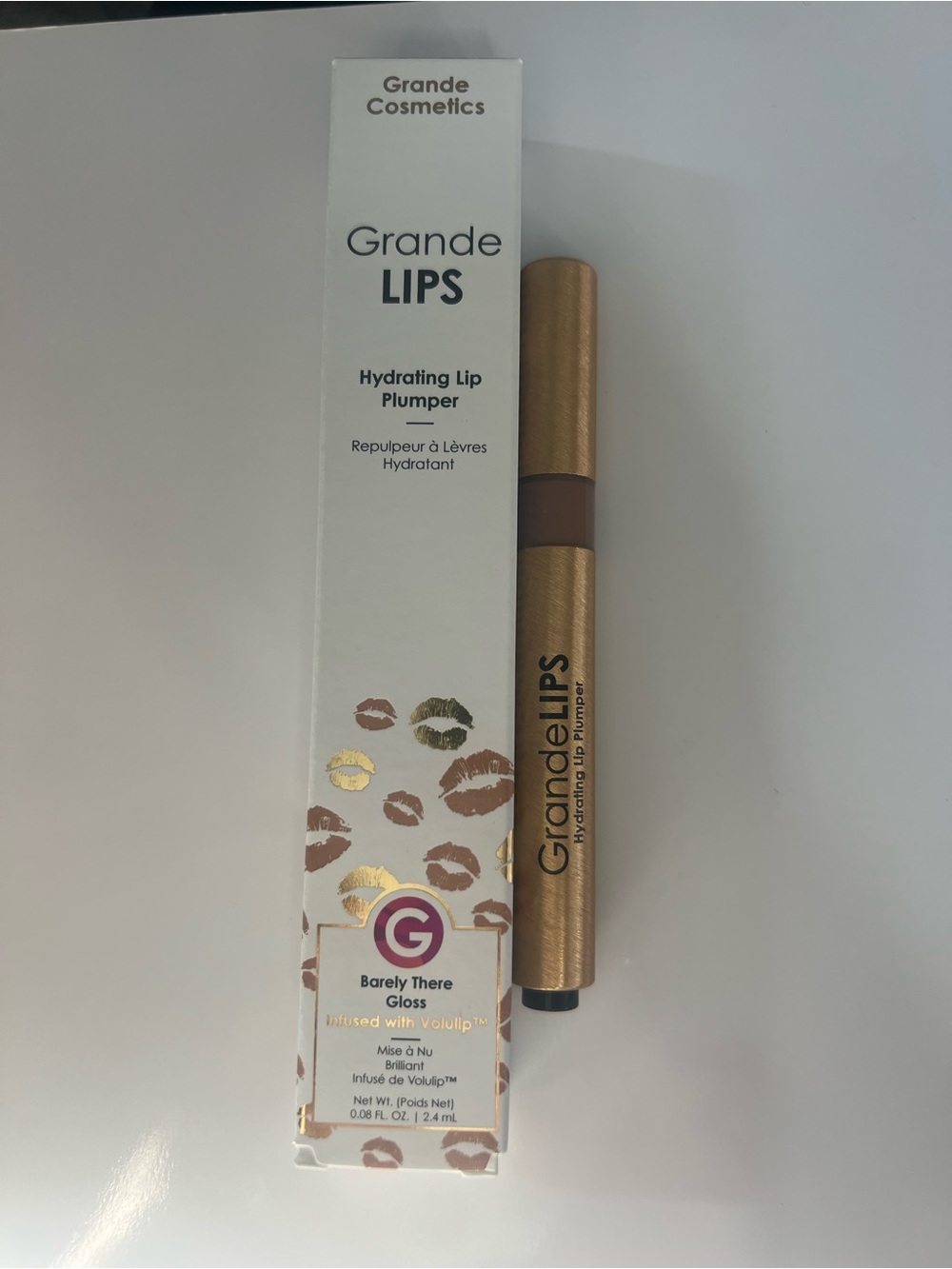 Grande Cosmetics GrandeLIPS Hydrating Lip Plumper - Barely There (Nude Pink)